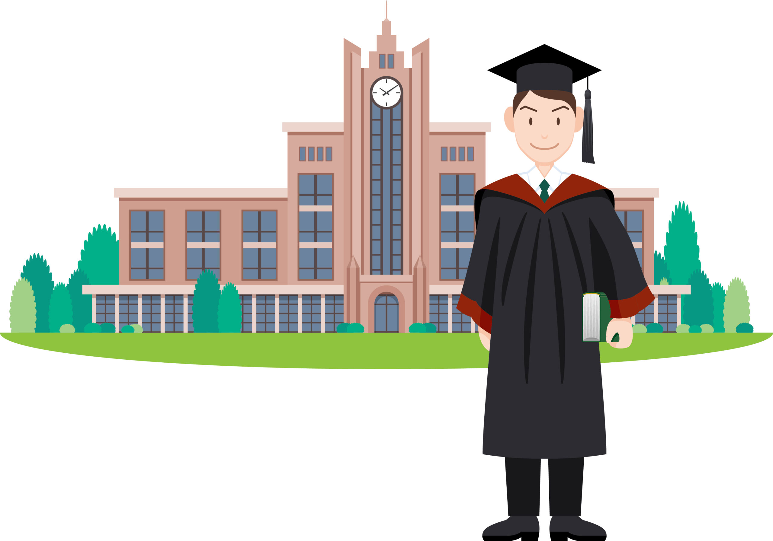 学歴のイメージイラスト