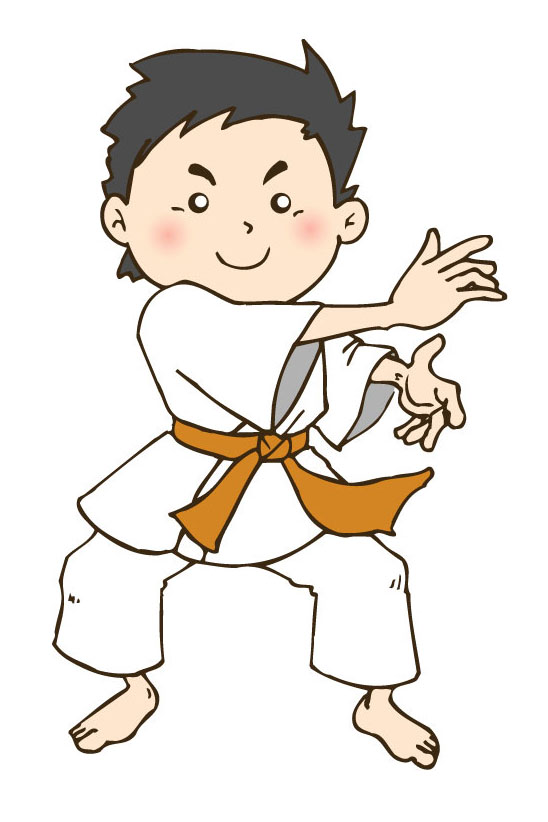 空手のイメージイラスト