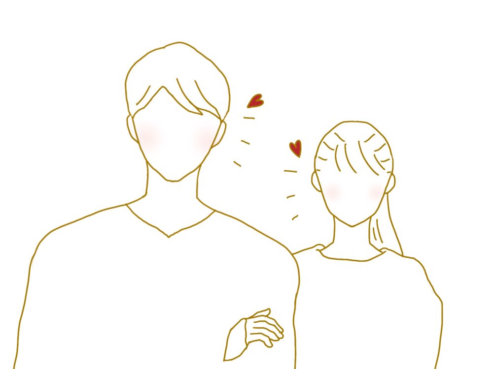 彼女のイメージイラスト