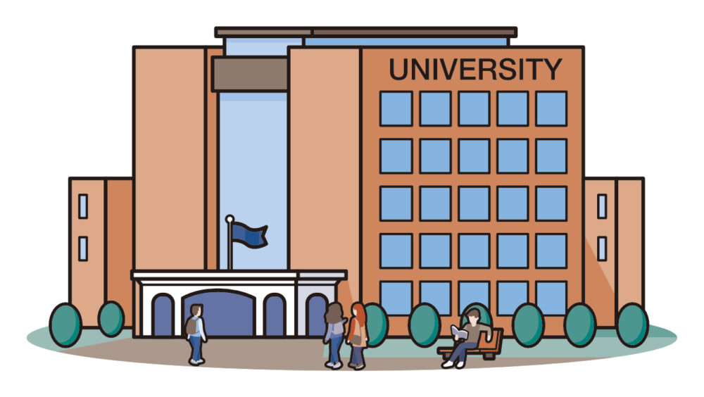 大学イメージイラスト