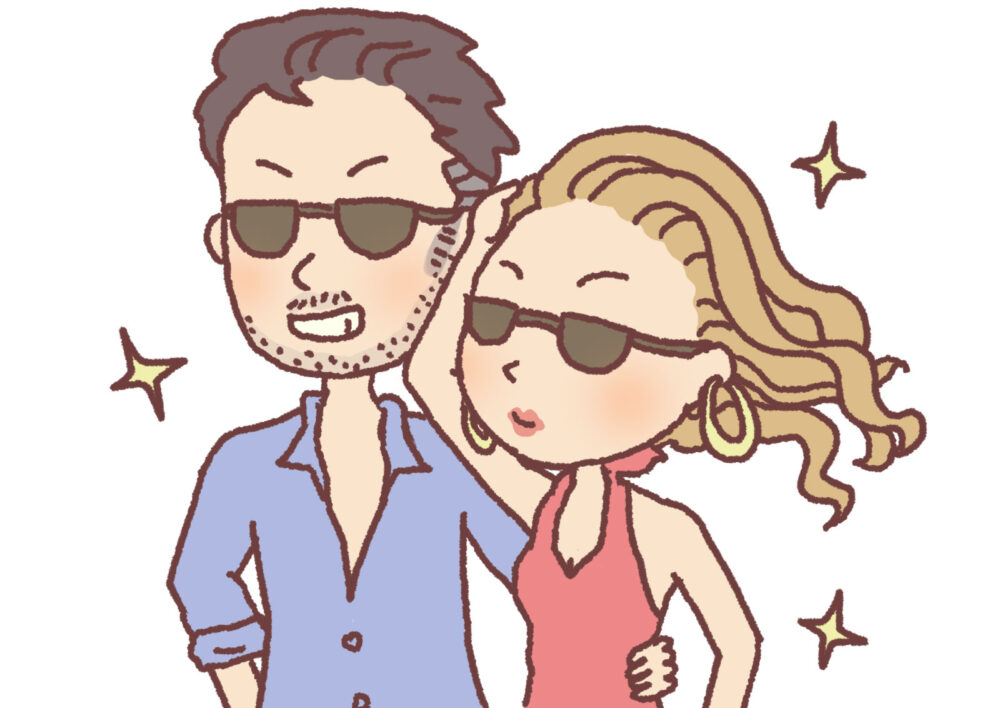 海外ドラマイメージイラスト