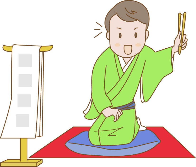 落語研究寄席の会イメージイラスト