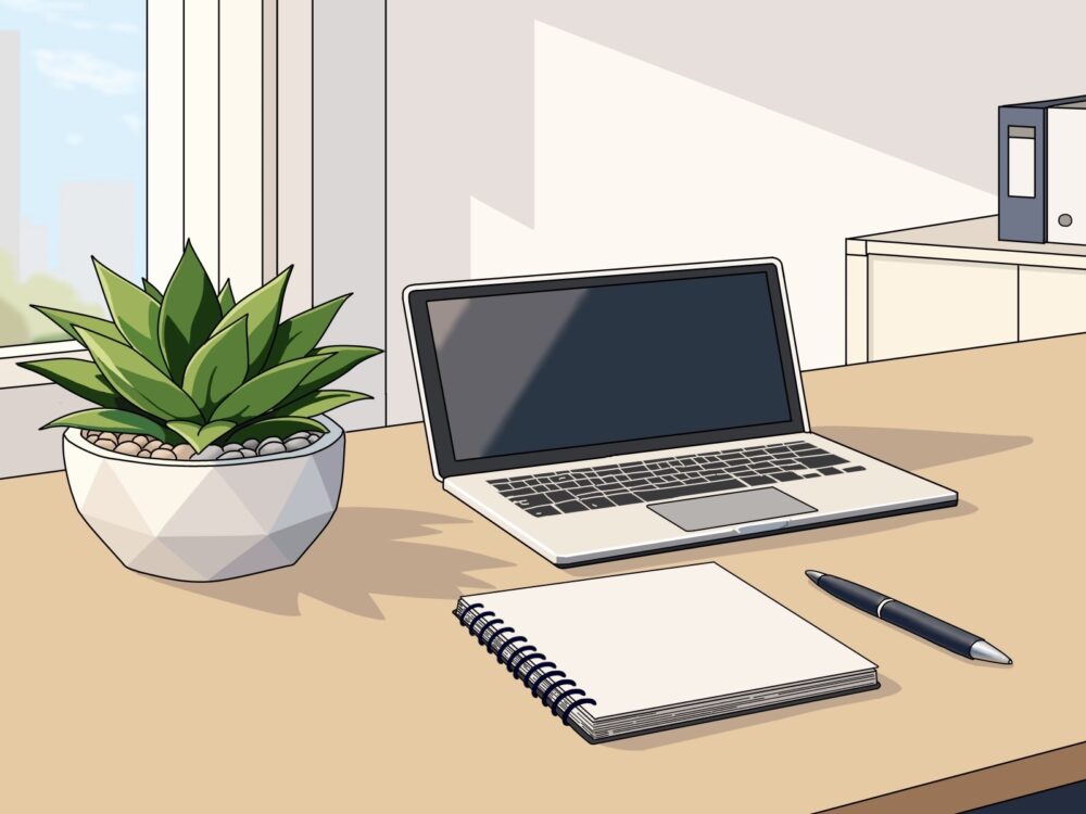 事務所のイメージイラスト