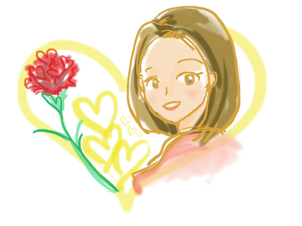 母の日のイラスト